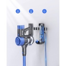 Drahtloser Staubsauger BUTURE VC50, 450W, 1.2 l, blau, gebraucht