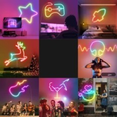 Neon LED Vocolinc Neon 3M, met Apple Homekeckit Alex en Google