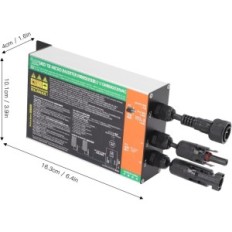 Síťový invertor Solární Dewin 600 v MPPT, Pure Sinusoid, IP55