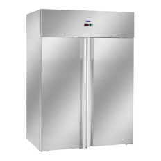 Frigorifero frigorifero raffreddamento armadio doppio in acciaio inox da -2 a 8Deg C 1168L