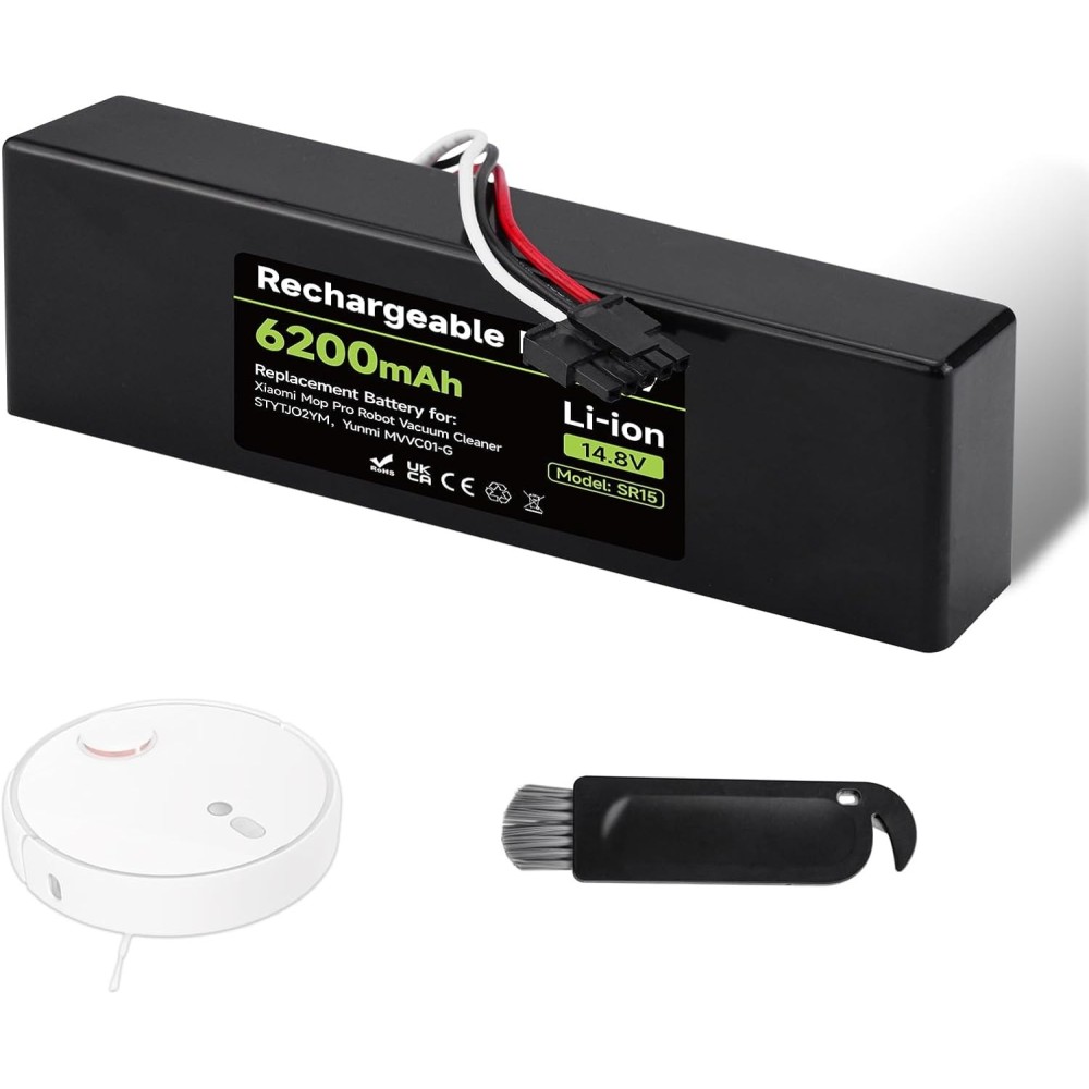 Removable Battery MSPALOCELL 6200MAH 14,8V for vacuuming Xiaomi