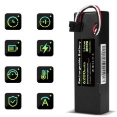 Removable Battery MSPALOCELL 6200MAH 14,8V for vacuuming Xiaomi