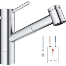 Kuchyňská baterie Appaso 601CP nerezová ocel, chromovaná, použitá