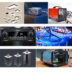 Meishile 24V 50A 1200W DC Fuente de alimentación de pulso