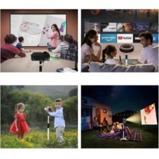 Tripod to DrSN TS02CW projector, height from 27 to 49 inches.