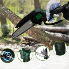 ΜΠΛΕ ΜΠΑΤΑΙΑ YMISII, 550 W, 2 μπαταρίες 2000 mAh, 2 αλυσίδες