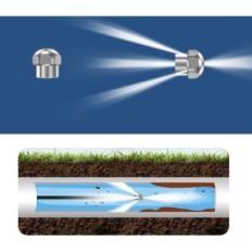 Zmija za čišćenje Ohayori 15 m do Kärchera, 180 bara