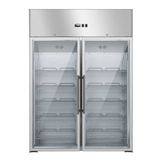 Réfrigérateur vitré double, chambre froide, de -2 à 8°C, 948L.