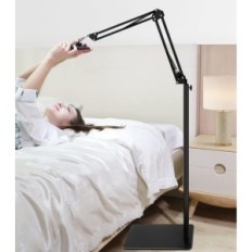 Stand da pavimento per tablet Blueusuuk con angolo di altezza regolabile, utilizzato