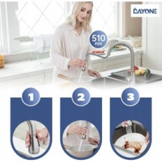 Kitchen Battery Dayone Day-APS247BN Kitchen, 38 cm, Used