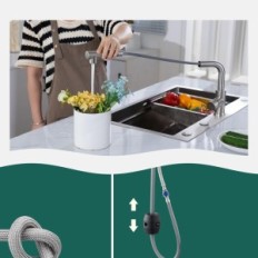 Kitchen Battery Appaso HBX266BN-UK, SingleChytowa, with pull-out spout