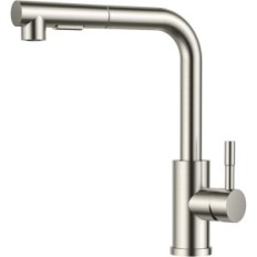 Küchenbatterie Forius PLKF25 Hochdruck, Edelstahl