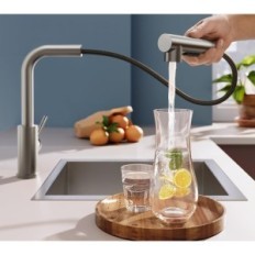 Batterie de cuisine Forus PLKF25 haute pression, acier inoxydable