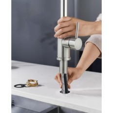 Batterie de cuisine Forus PLKF25 haute pression, acier inoxydable