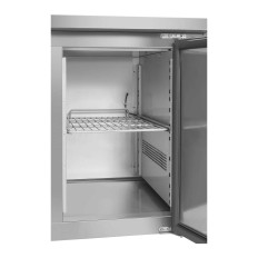 Refrigeration table with steel worktop 4 drawers from -2 to 10deg C 179cm