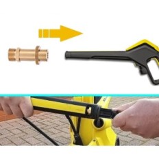 Eine Reihe von Rohrreinigungsschläuchen XIIW 30 m / 200 bar, einschließlich M22-Adapter