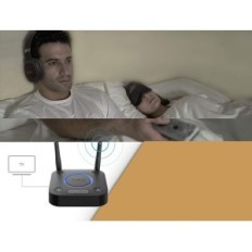 1MII B06TX Bluetooth 5.2 Audiolähetin televisioon, AUX / Optical / 3,5 mm