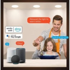 Integruotos LED taškų lempos Lumina, lubos, 18W, 2 vnt