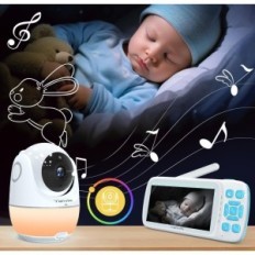 YONVIM BM07 2K Radio Nanny, 5 '' UHD, 7000 MAH-batterij, bereik tot 450m