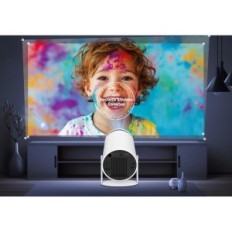 Projektor Alwnet HY300, 4k 1080p, Android 11.0 5G WiFi 6 BT 5.0, Hvit