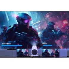 Alwtjet HY300, 4K 1080P, Android 11.0 5G WiFi 6 BT 5.0, fehér