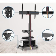 Bontec Fitw-3 TV stalak, 30-70 '', do 40 kg, Vesa 600x400mm, koristi se