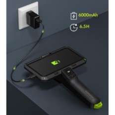 Anykit AN600 endoskoop taustvalgustusega, IPS ekraani 6 '', 1080p HD, IP67, 5m