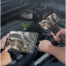 Anykit AN600 Endoscope háttérvilágítással, IPS 6 "'képernyő, 1080P HD, IP67, 5m