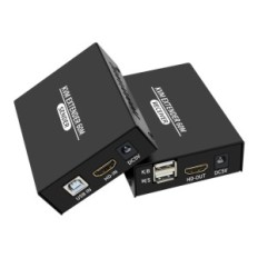 KVM XYKJOBC Cavo di prolunga tramite Cat5e Cat6 1080P HDMI USB KVM, 60m, utilizzato