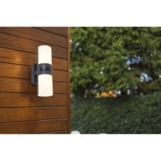 External LED lamp with motion sensor 12m / 180 ° Energy-saving elevation sebson lamp with sensor