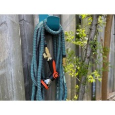 ROSEVIEW 60 M garden hose with a watering pistol, used