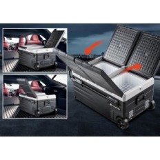 Bilkylskåp AAOBOSI TWW95, 95L, WiFi, USB, 12 / 24V och 100-240V, -20 ° C