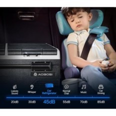 Réfrigérateur de voiture AAOBOSI TWW95, 95L, WIFI, USB, 12 / 24V et 100-240V, -20 ° C