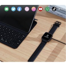 Smartwatch idw15, bluetooth, IP68, for Android / iOS, black