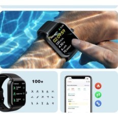 Smartwatch IDW15, IP68 voor Android / iOS, geen originele kabel, tentoonstelling