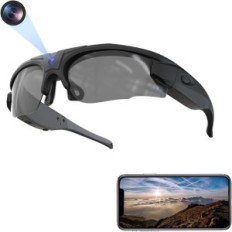 Gafas de sol con hereta, Wi-Fi, 4K, UV400, hasta 256 GB TF Tarjetas