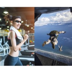 Lunettes de soleil avec heatie, Wi-Fi, 4K, UV400, jusqu'à 256 Go de cartes TF