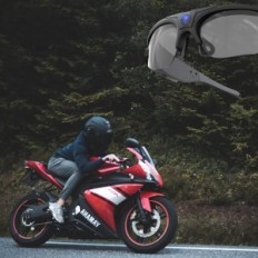 Lunettes de soleil avec heatie, Wi-Fi, 4K, UV400, jusqu'à 256 Go de cartes TF