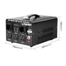 Lvyuan Vteu-3000 Vysielač napätia, vstup: 110V / 220V / Výstup: 110V / 220V