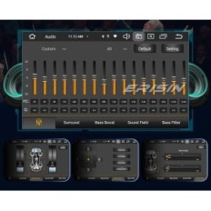 Erisin ES7060P GPS, Rádio Car Bluetooth, IPS 64 GB ROM