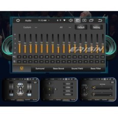 Erisin ES7060P GPS, Bluetooth-bilradio, IPS 64 GB ROM