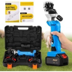 Cisailles électriques pour moutons CGOLDENWALL, 550 W, 2400 tr / min avec 2 batteries