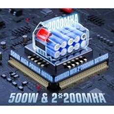 Elektriske saks for sau Cgoldenwall, 550 W, 2400 rpm med 2 batterier