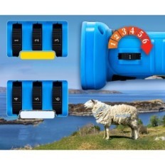 Ηλεκτρικά ψαλίδια για πρόβατα Cgoldenwall, 550 W, 2400 σ.α.λ. με 2 μπαταρίες