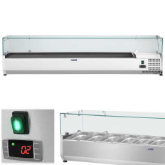 Kylplatta med ett glasskydd 9x GN1 / 3 200cm