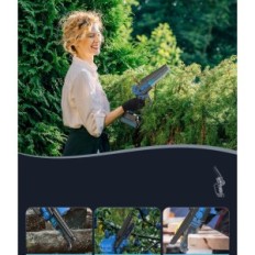 Mini iDOO akkumulátor fűrész I-D-121, 15 cm, 2 elem, használt