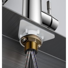 Bateria de cozinha FORIUS FRKF25CH, com Tap de Pull-Out, Chrome