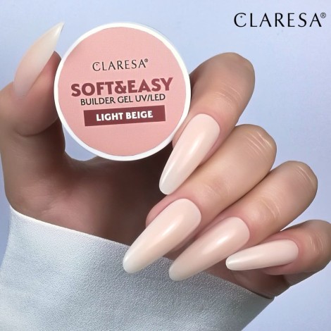 Claresa gel constructeur Soft&Easy beige clair 12g