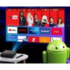 Nešiojami mini projektorius Staratlas L36, USB, WLAN, "Bluetooth", paroda