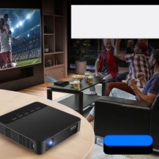 Prenosný Mini Projektor Staratlas L36, USB, WLAN, Bluetooth, výstava